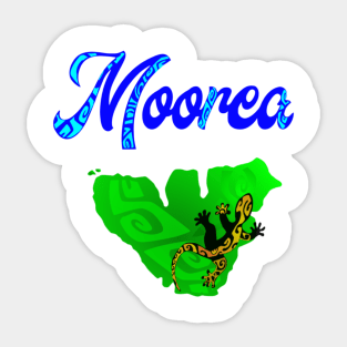 MOOREA Sticker